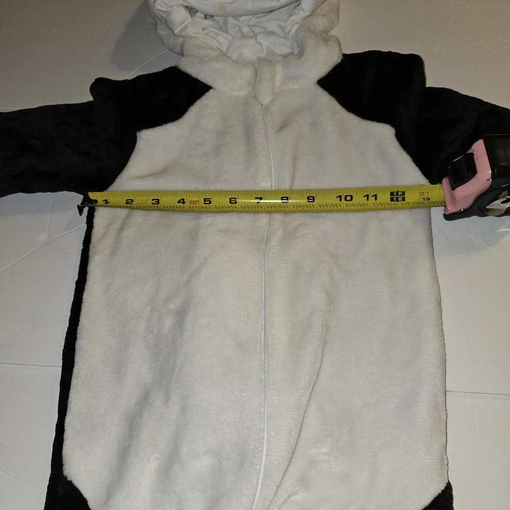 Panda Bear Hooded Halloween‎ Costume Pajama Suit Lounger Size 18 Months Michley